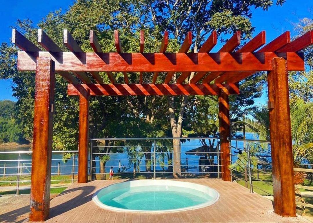 Flat No Pontal Do Lago Caldas Novas Exterior photo